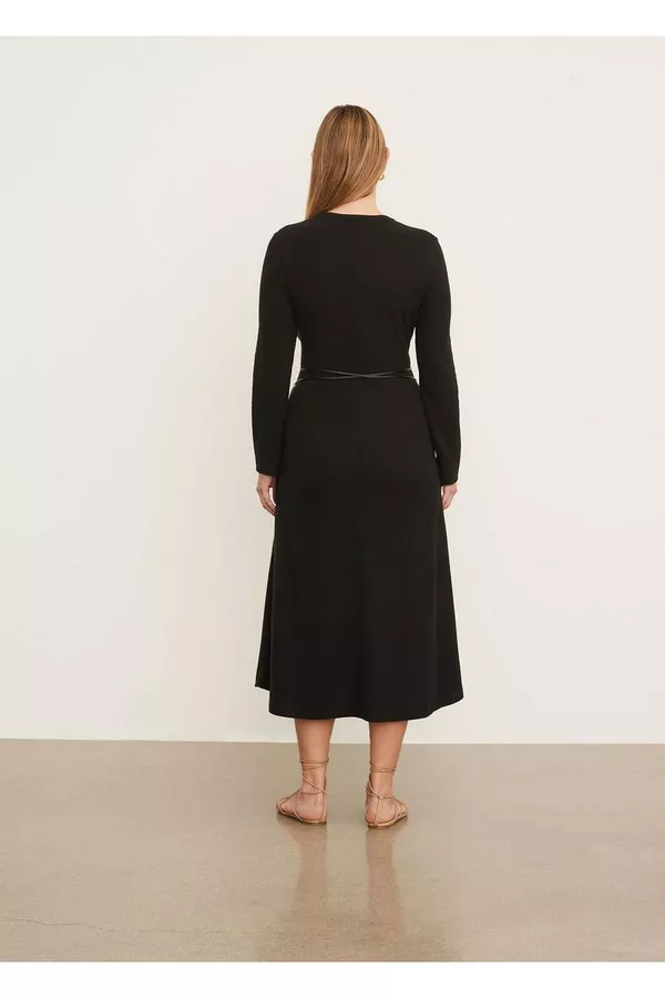 elegant long sleeve black dress Luxury Black Long Sleeve A-Line Short Evening Dress SS212 – Sharon Said