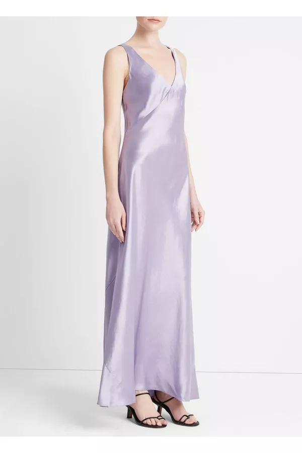 vince purple dress VINCE CAMUTO Short Straight Dress