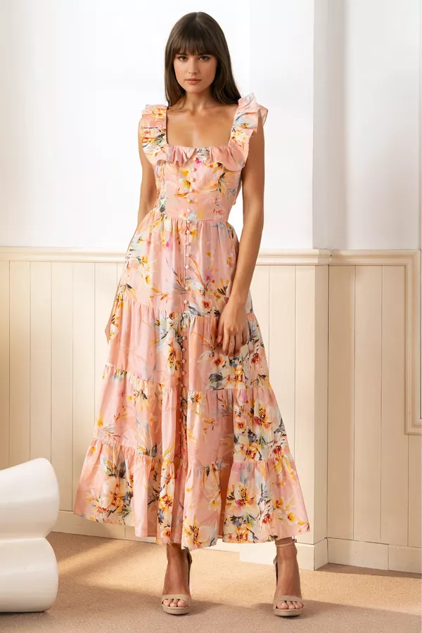 yumi kim midi dress Yumi Kim | Dresses | Yumi Kim Liana Floral Midi Dress In Sweet Kiss Size S