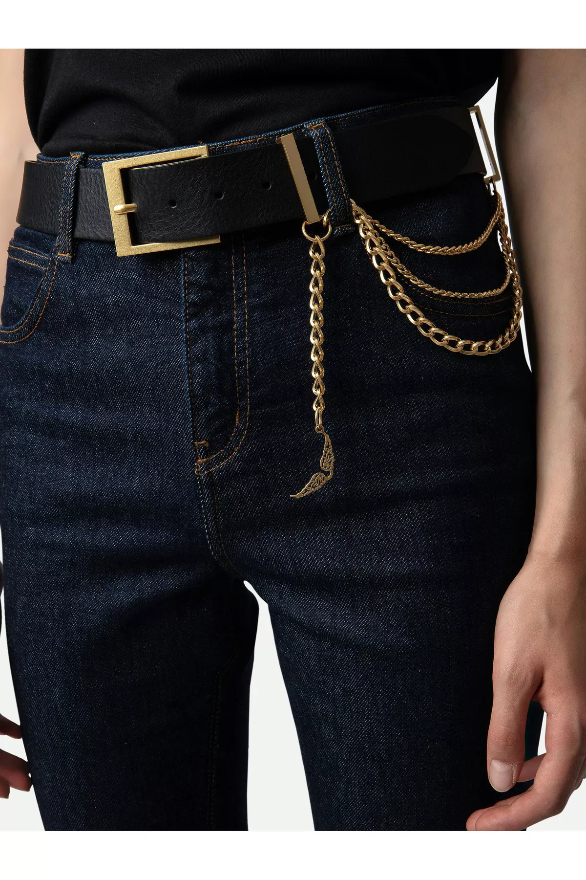 Rock Chain Belt by Zadig & Voltaire at THE MILE