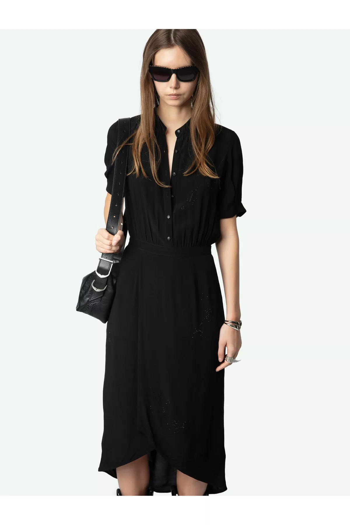 zadig&voltaire レースブラウス Zadig&Voltaire アイレットレース ブラウス | ホワイト