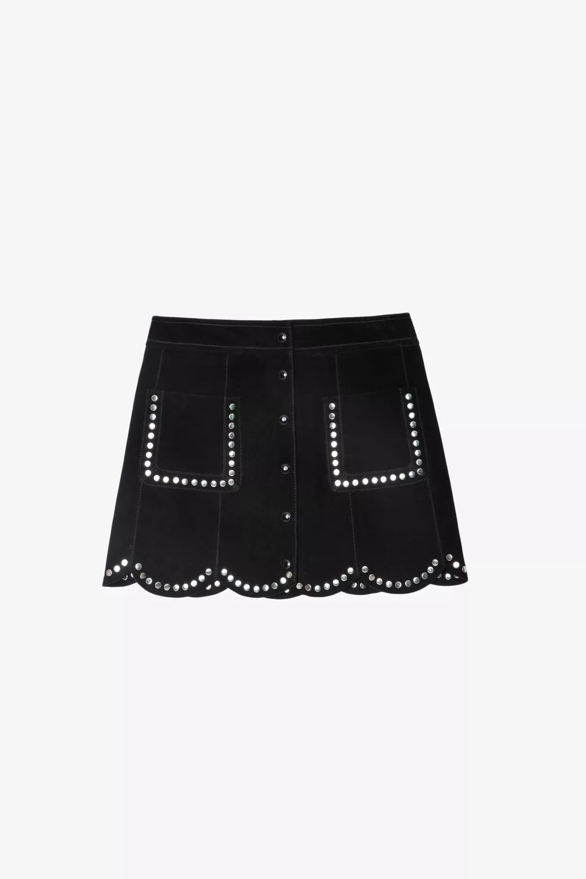 スカート ZADIG&VOLTAIRE JAIME SUEDE SKIRT Zadig&Voltaire Brown Jaime Suede Skirt - Brown | RWSK01066213