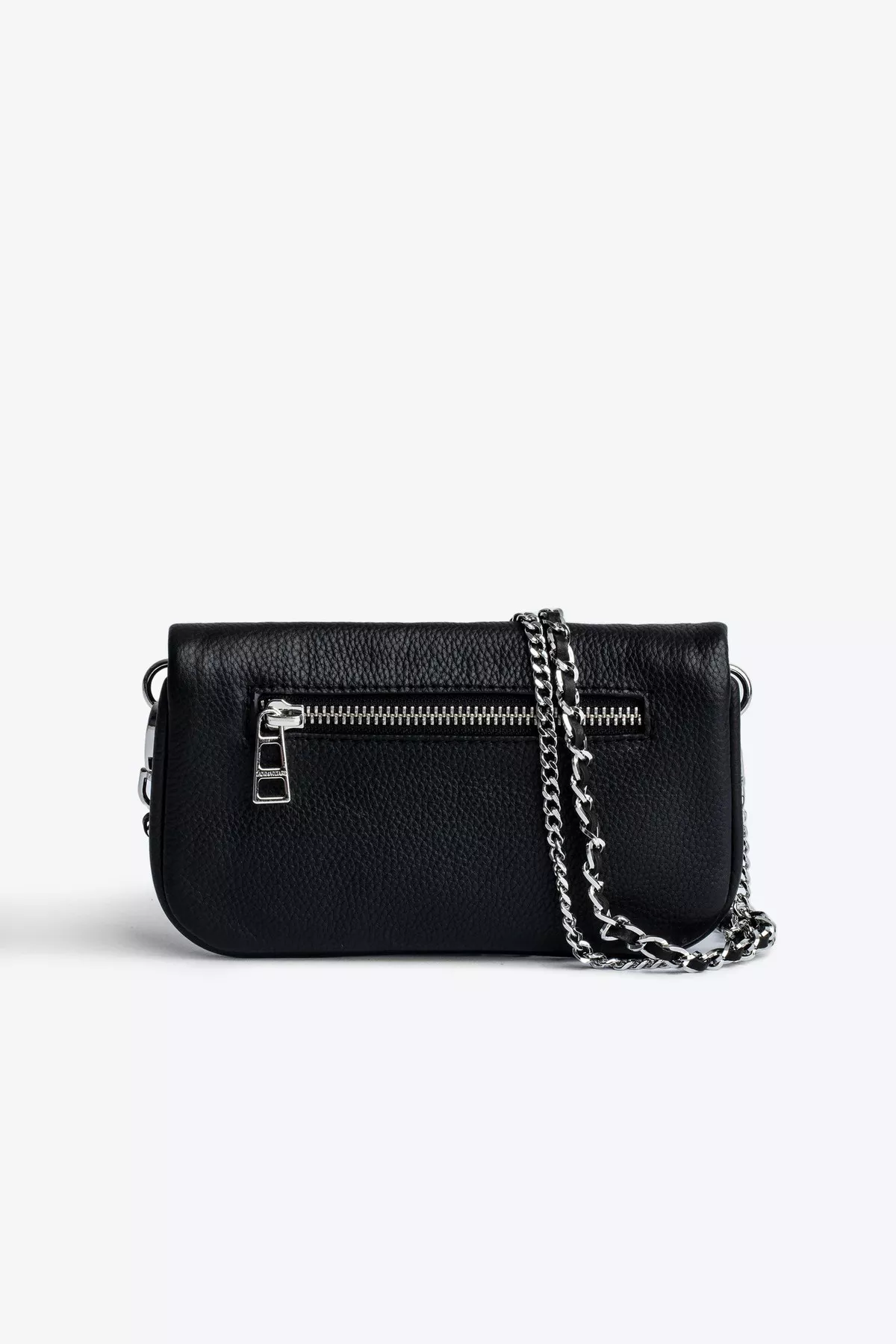 ZADIG & VOLTAIRE ロックナノクラッチハック LWBA039060 POWER Rock Nano Pouch Red Grained Leather | Zadig&Voltaire