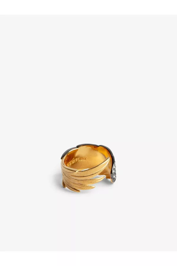 Rock Feather Ring by Zadig & Voltaire at THE MILE