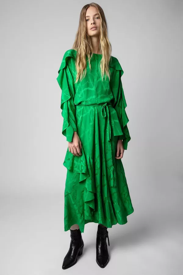Ritana Chains Silk Dress by Zadig & Voltaire at THE MILE Ritana Chains Silk Dress by Zadig & Voltaire at THE MILE