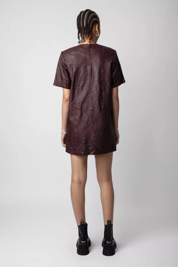 bishop and young faux leather dress Fifteen Twenty Women's Jennifer Faux Leather Dress In Black