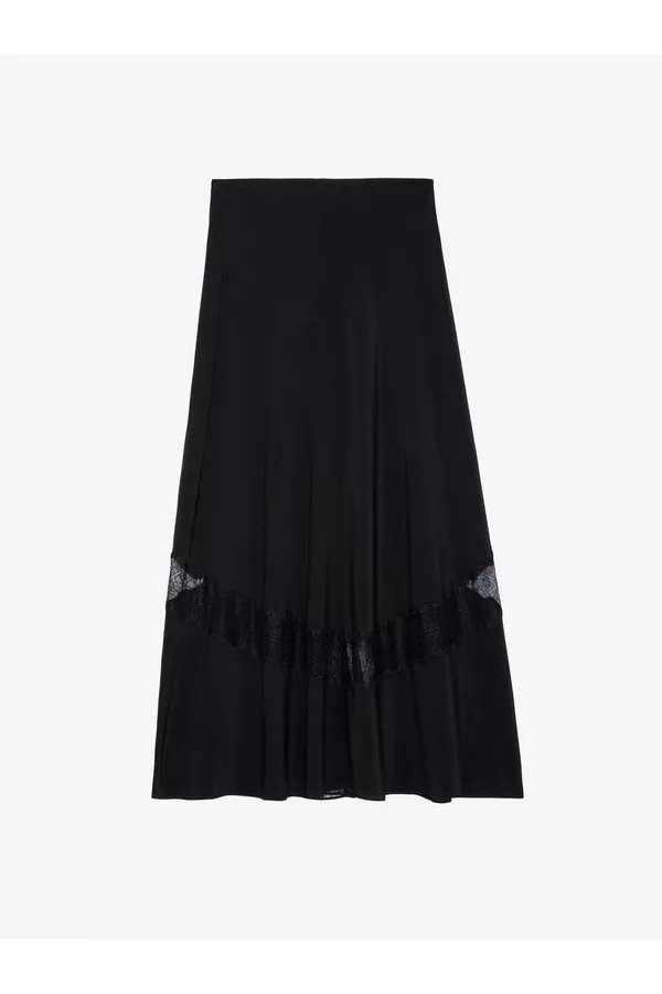 ZADIG & VOLTAIRE ジェイラルスカート Jaylal Silk Skirt by Zadig & Voltaire at THE MILE