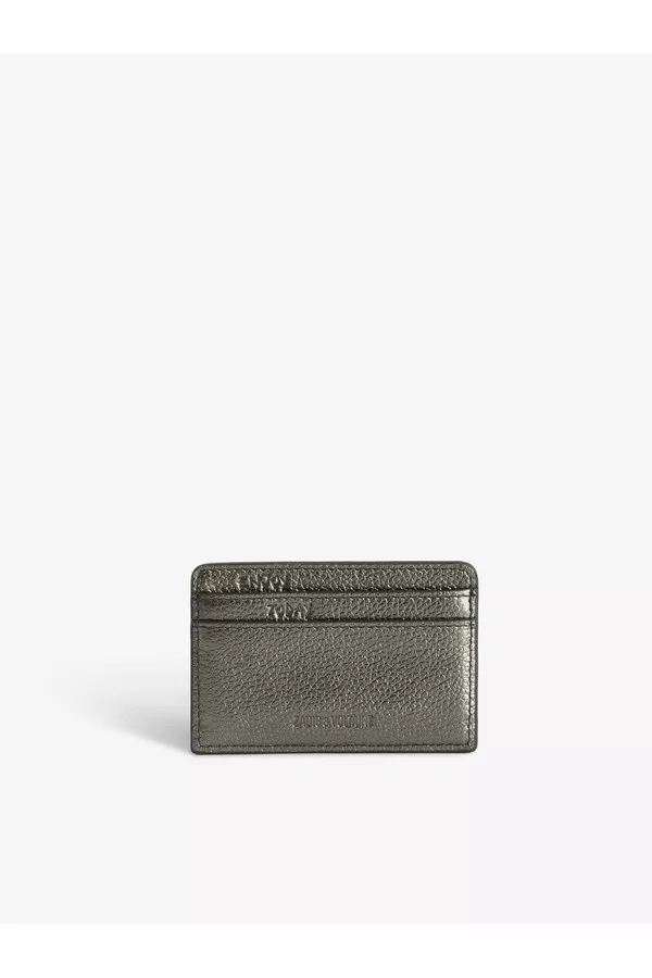 Zadig & Voltaire カードケース ZV Soft Savage Pass Card Case - Black | Zadig&Voltaire