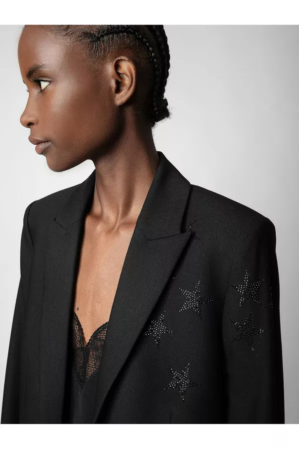 Zadig & Voltaire Strass ラインストーン ブレザー Viva Women's Rhinestone Blazer | Zadig&Voltaire