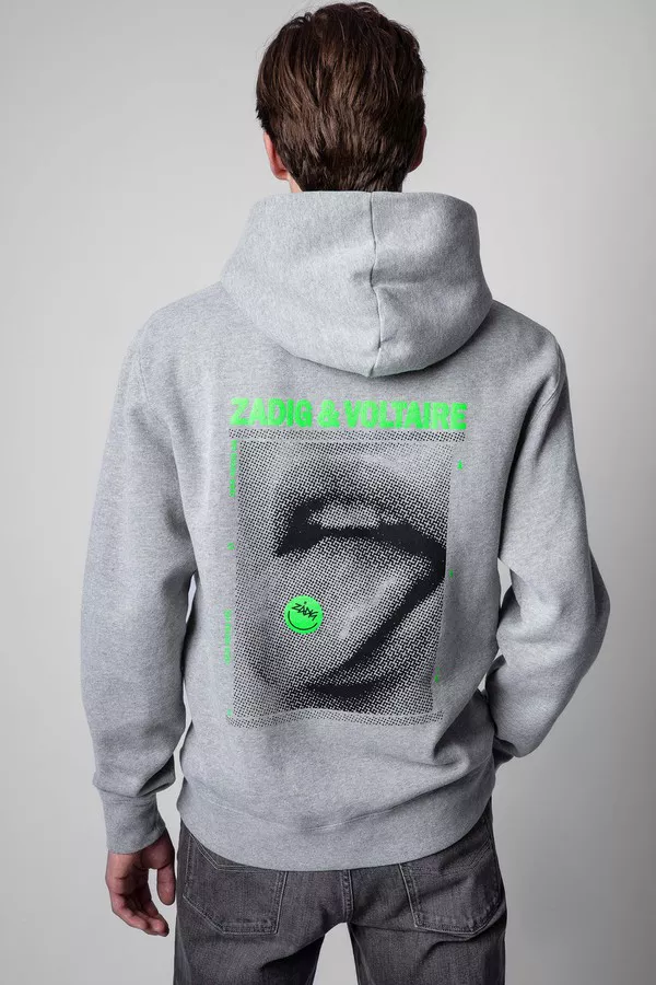 Sanchi Happy Photoprint Sweatshirt by Zadig u0026 Voltaire at ORCHARD MILE