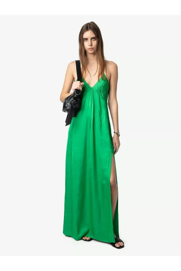 zadig rayonne satin dress Zadig & Voltaire | Rayonne Satin Dress | L