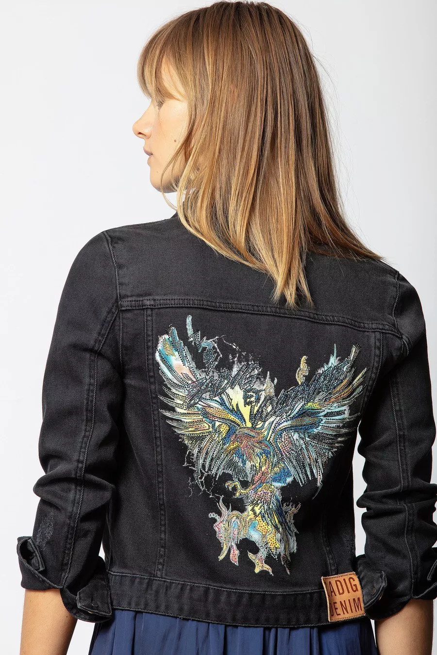 zadig and voltaire jean jacket